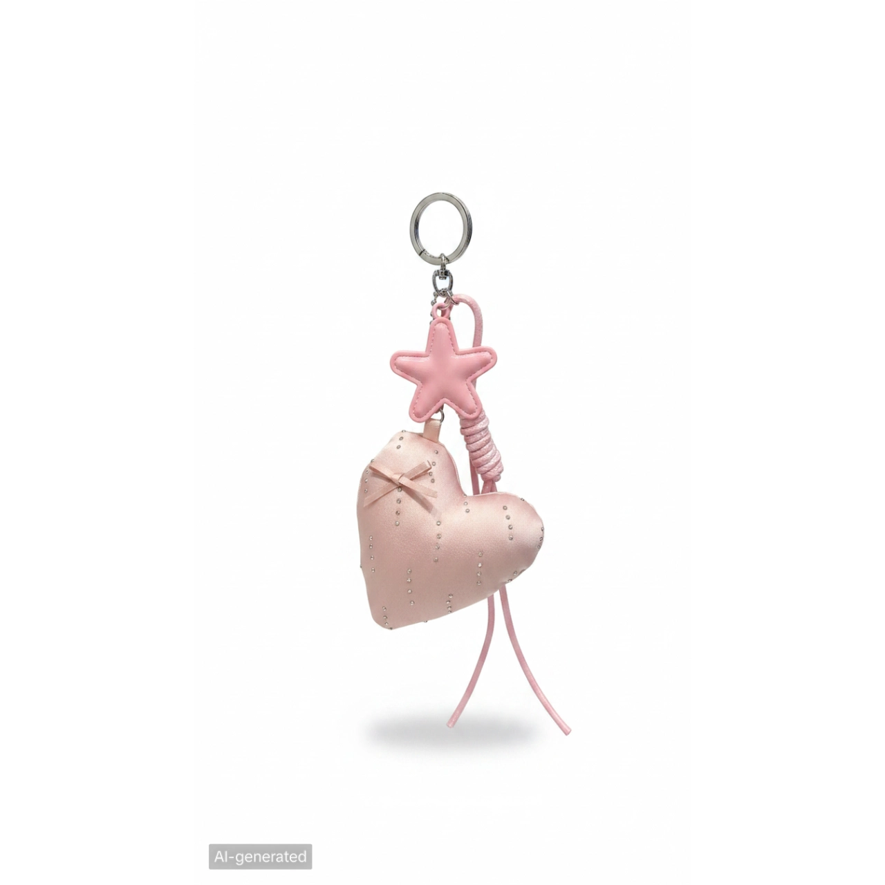[Độc Quyền TikTok Shop] Charm Treo Túi Cunbag Hình Trái Tim Móc Khóa Cặp Sách Học Sinh Nhỏ Gọn Tiện Lợi Đẹp PK047